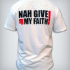 camisa ny give up my faith